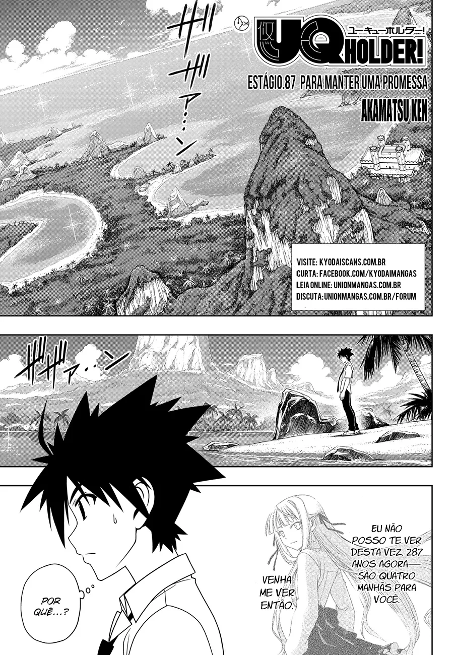 UQ HOLDER! Capítulo 87 Página 2