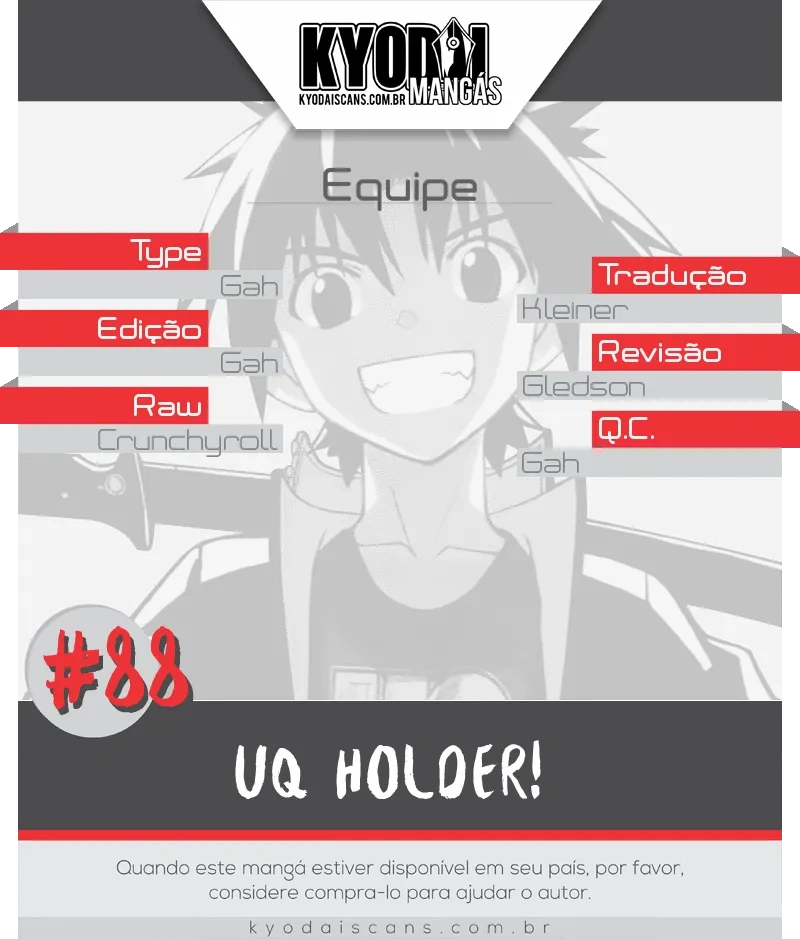 UQ HOLDER! Capítulo 88 Página 1