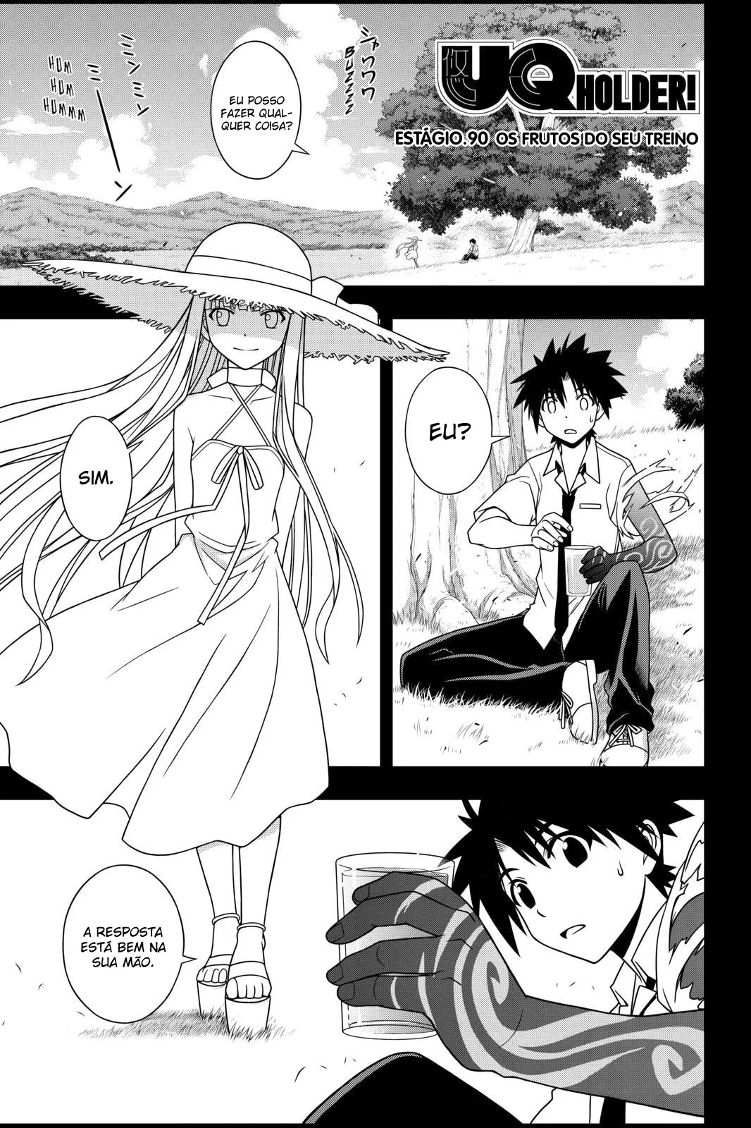 UQ HOLDER! Capítulo 90 Página 2