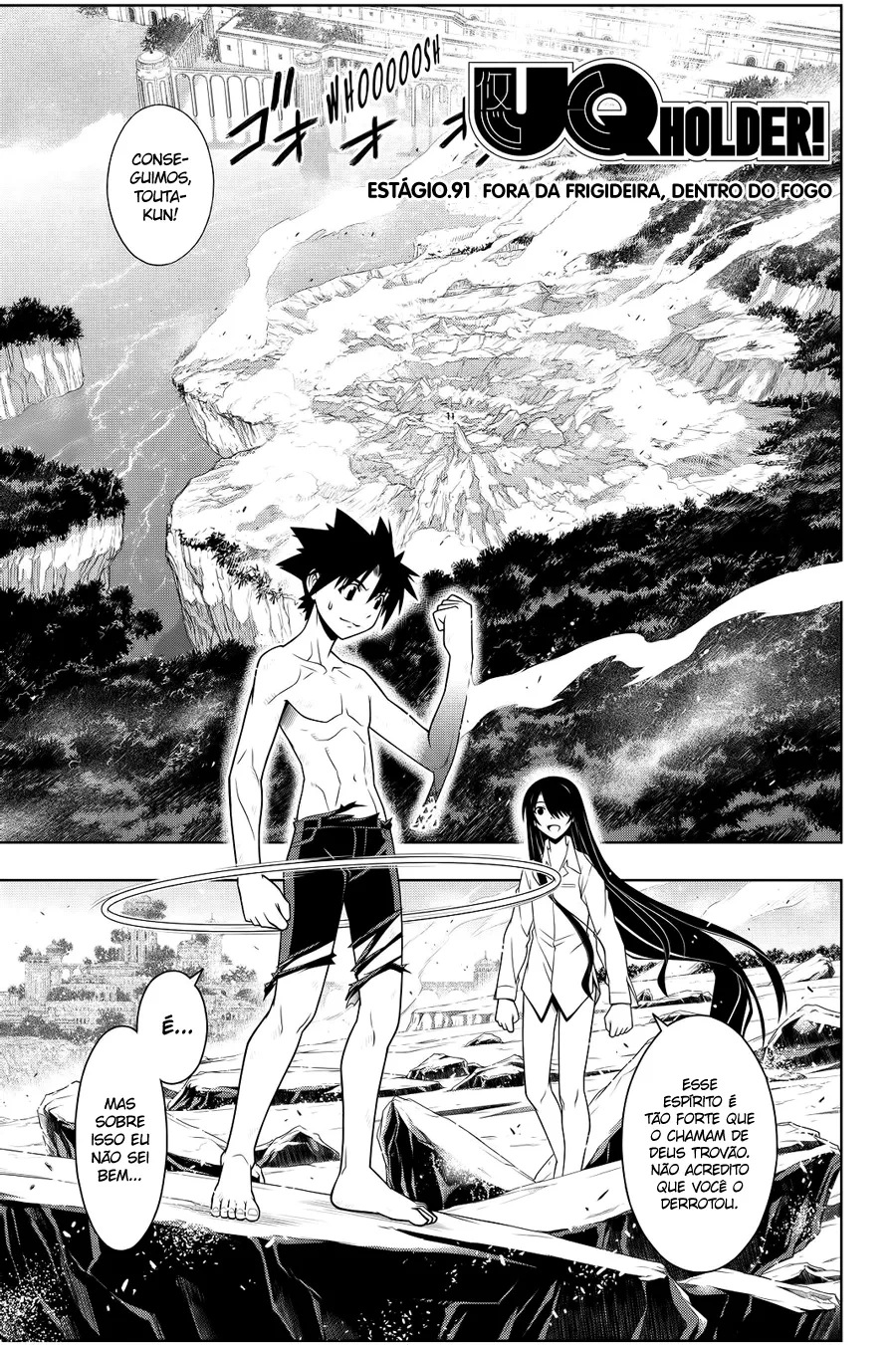 UQ HOLDER! Capítulo 91 Página 2