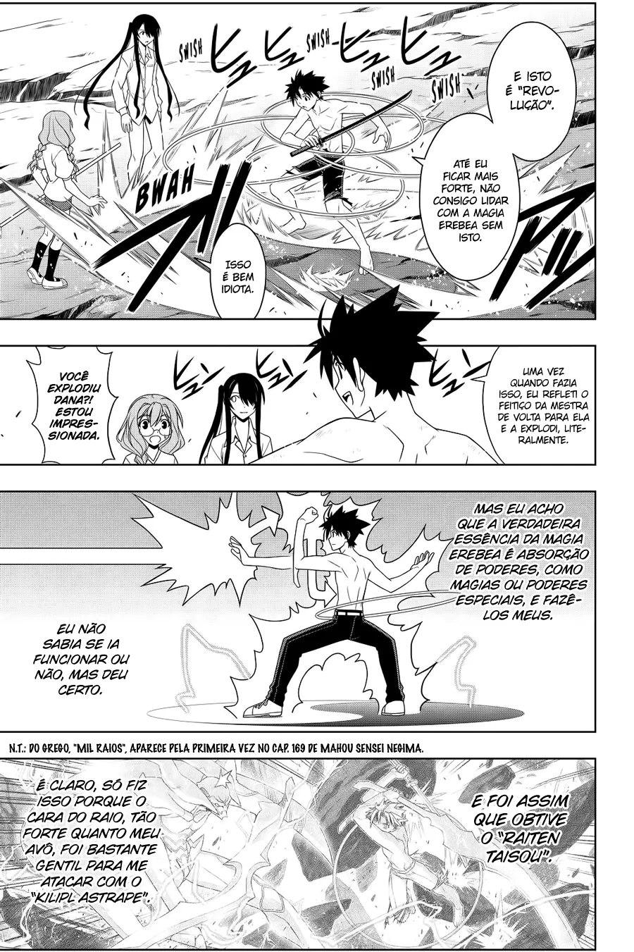UQ HOLDER! Capítulo 91 Página 4