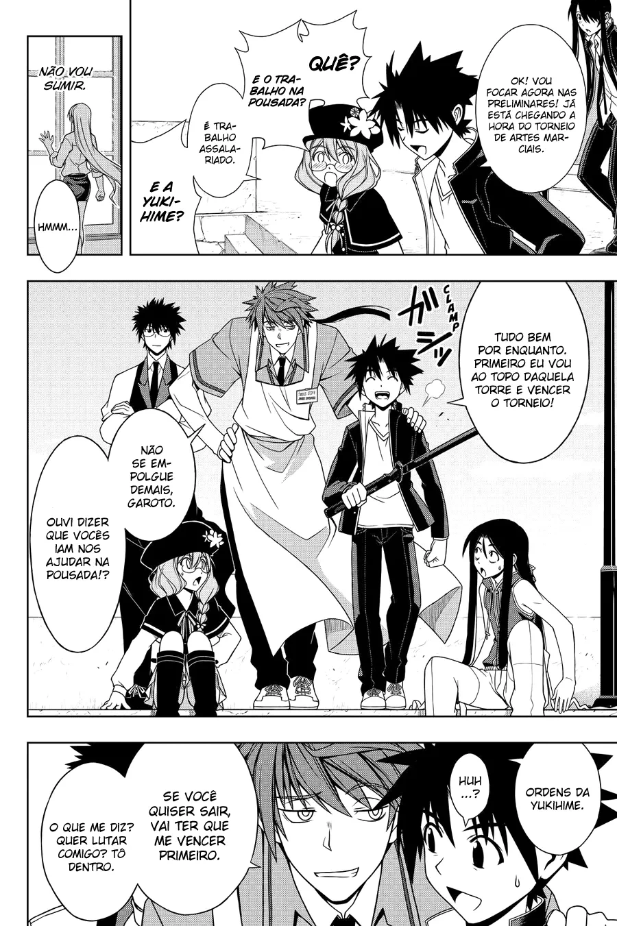 UQ HOLDER! Capítulo 96 Página 15