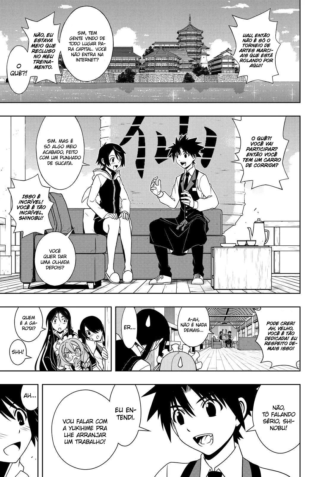 UQ HOLDER! Capítulo 98 Página 4