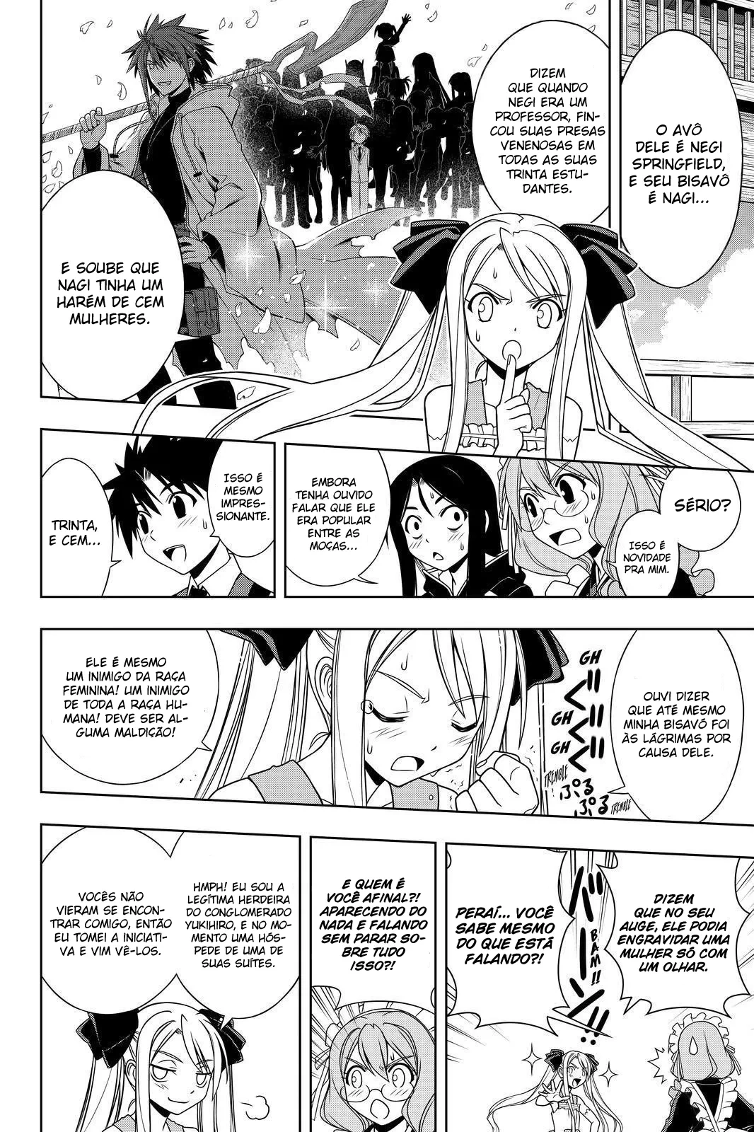 UQ HOLDER! Capítulo 98 Página 9