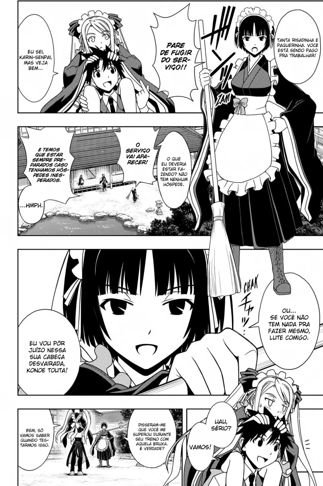 UQ HOLDER! Capítulo 99 Página 9
