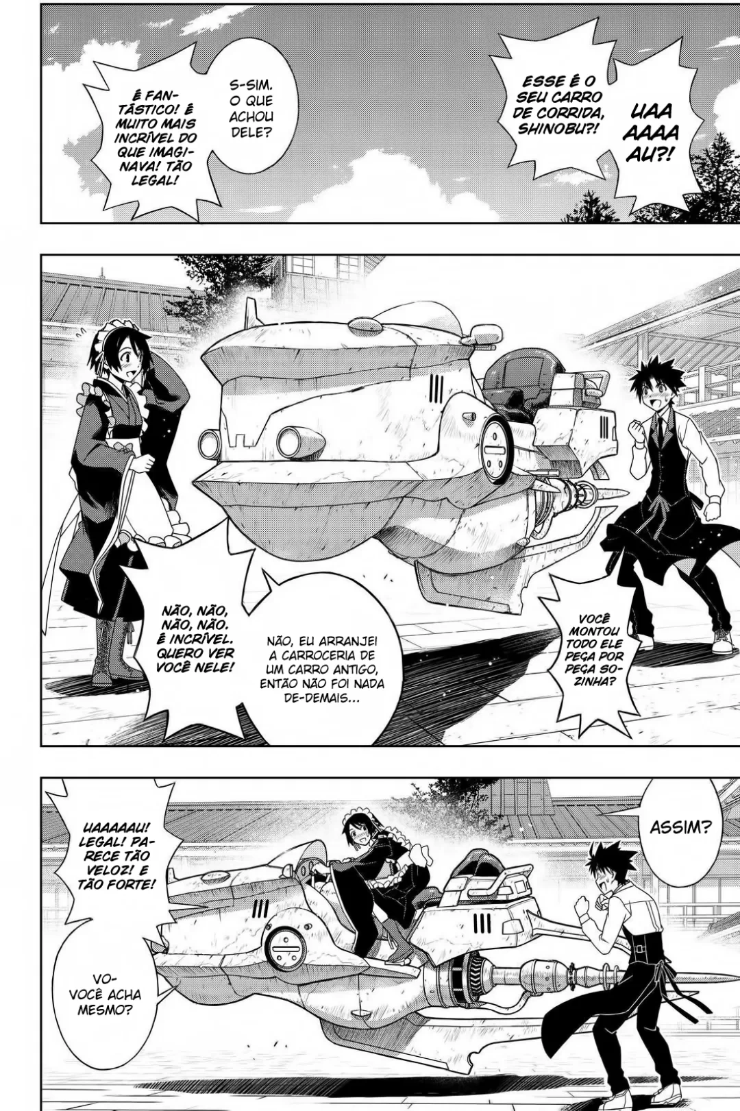 UQ HOLDER! Capítulo 100 Página 4