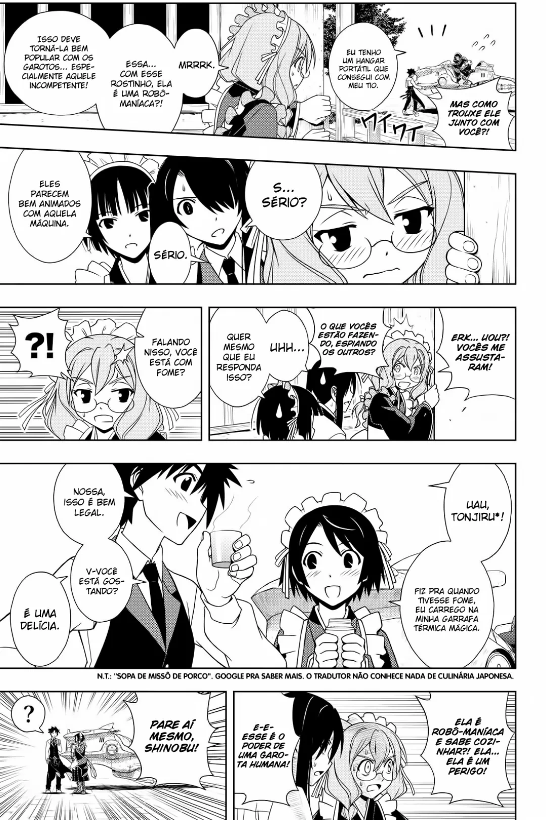 UQ HOLDER! Capítulo 100 Página 5