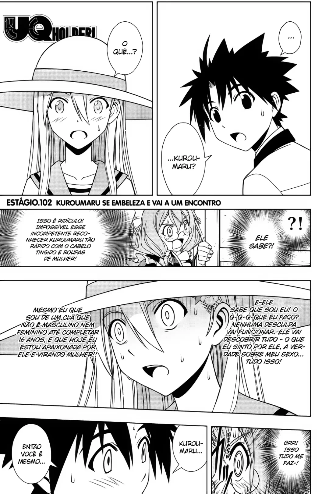 UQ HOLDER! Capítulo 102 Página 2