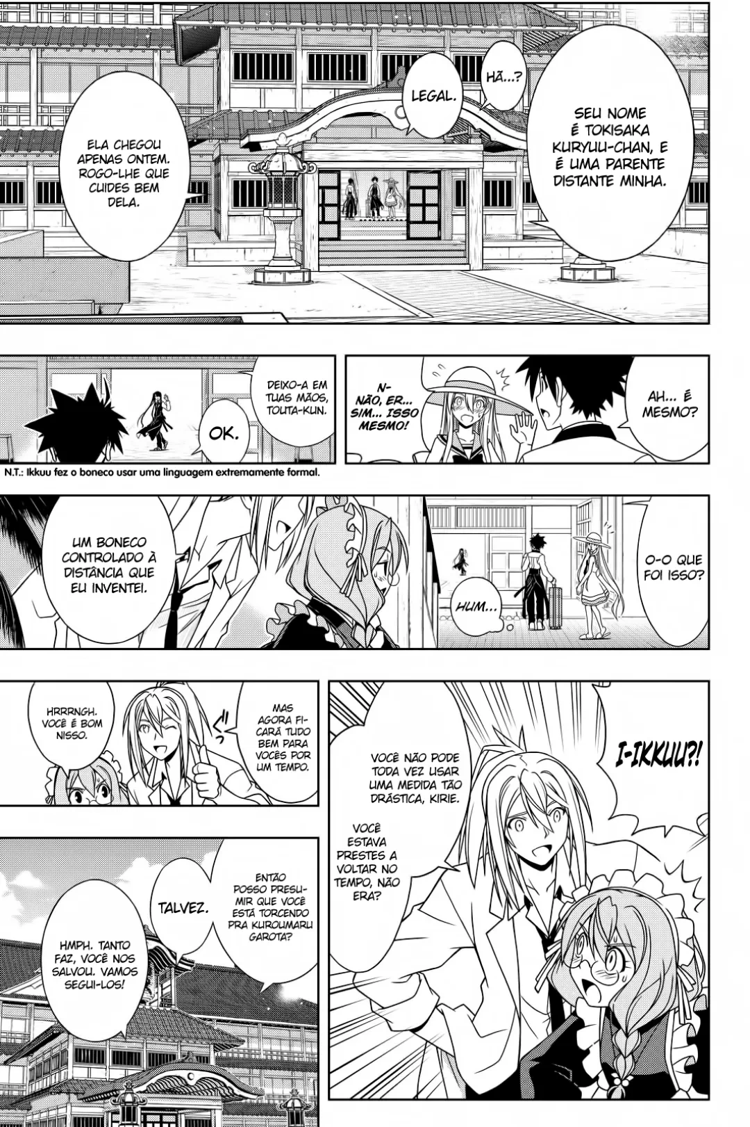UQ HOLDER! Capítulo 102 Página 4