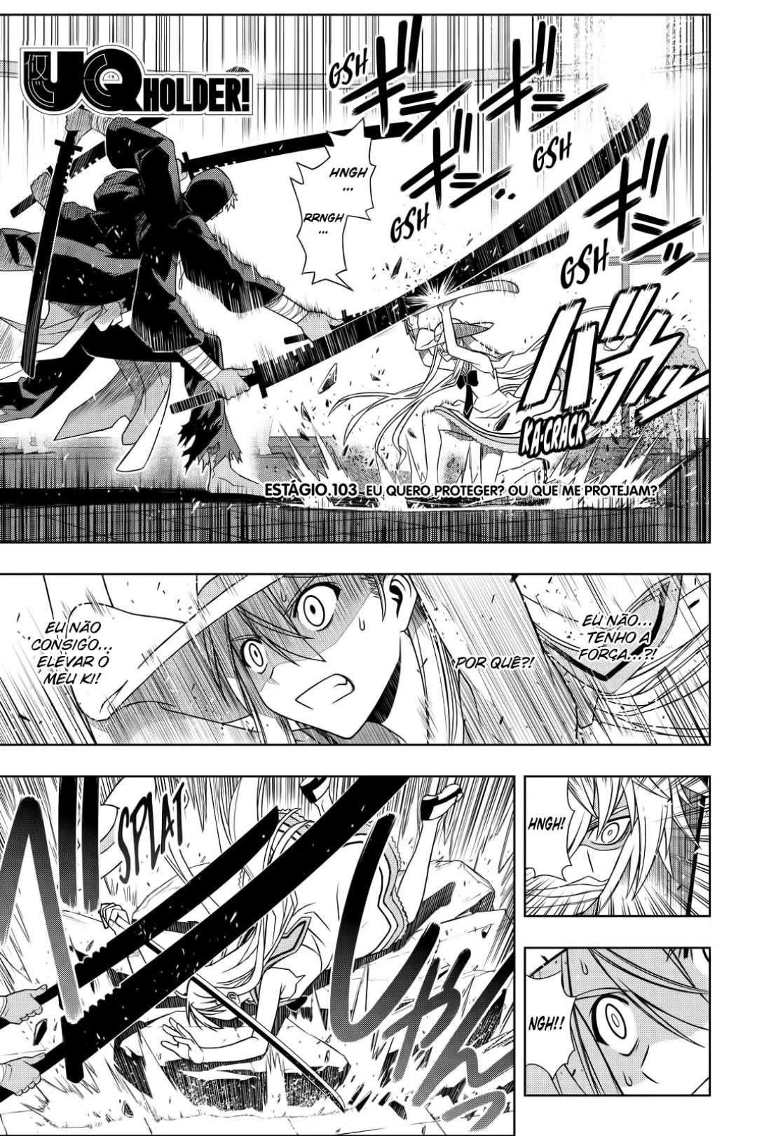 UQ HOLDER! Capítulo 103 Página 2