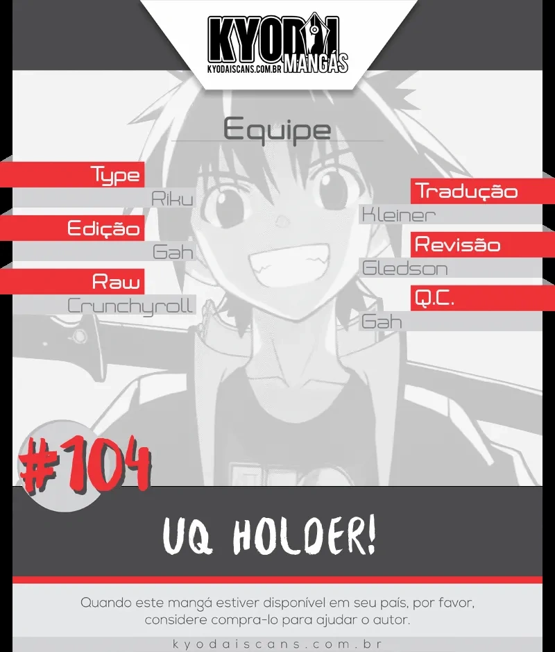 UQ HOLDER! Capítulo 104 Página 1