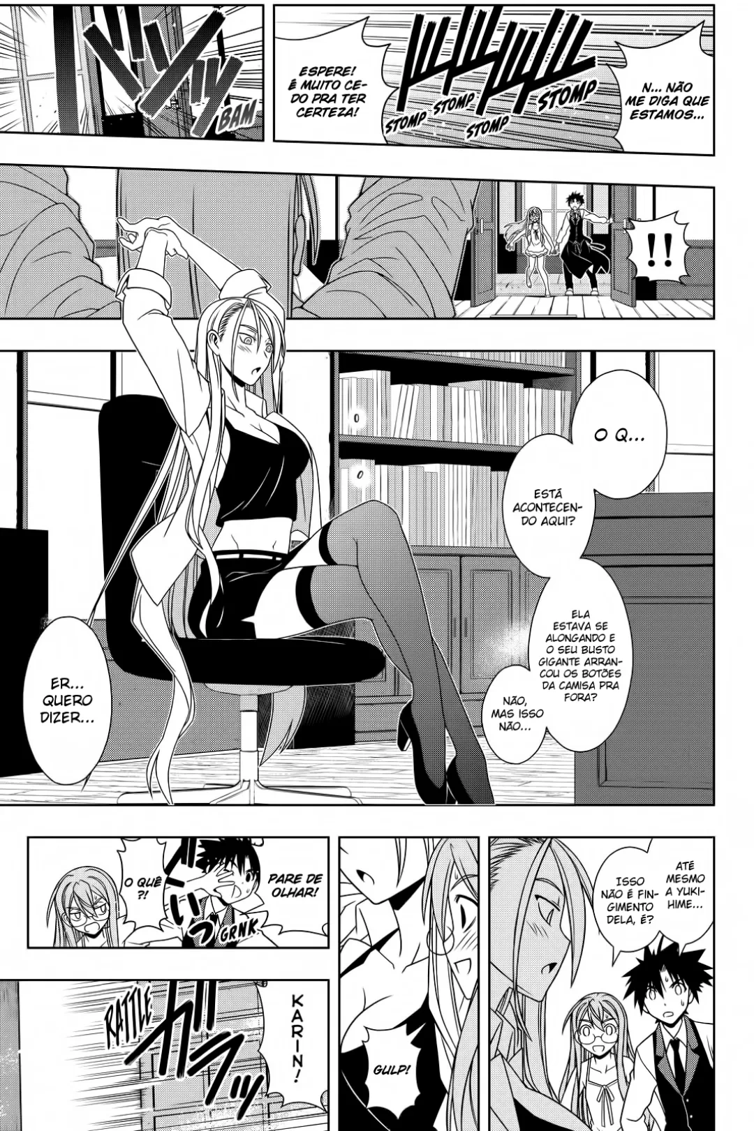 UQ HOLDER! Capítulo 105 Página 4