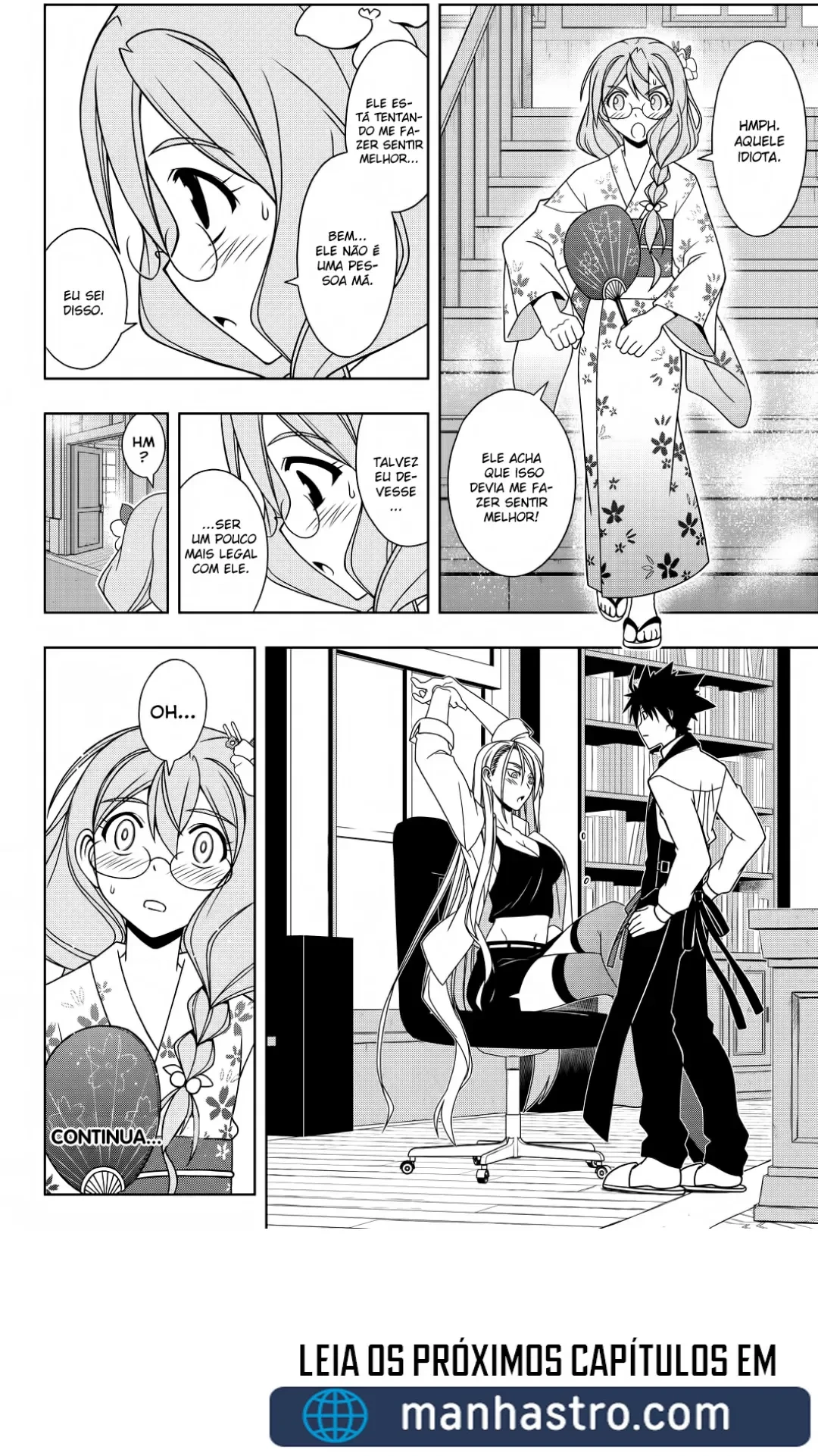 UQ HOLDER! Capítulo 105 Página 17