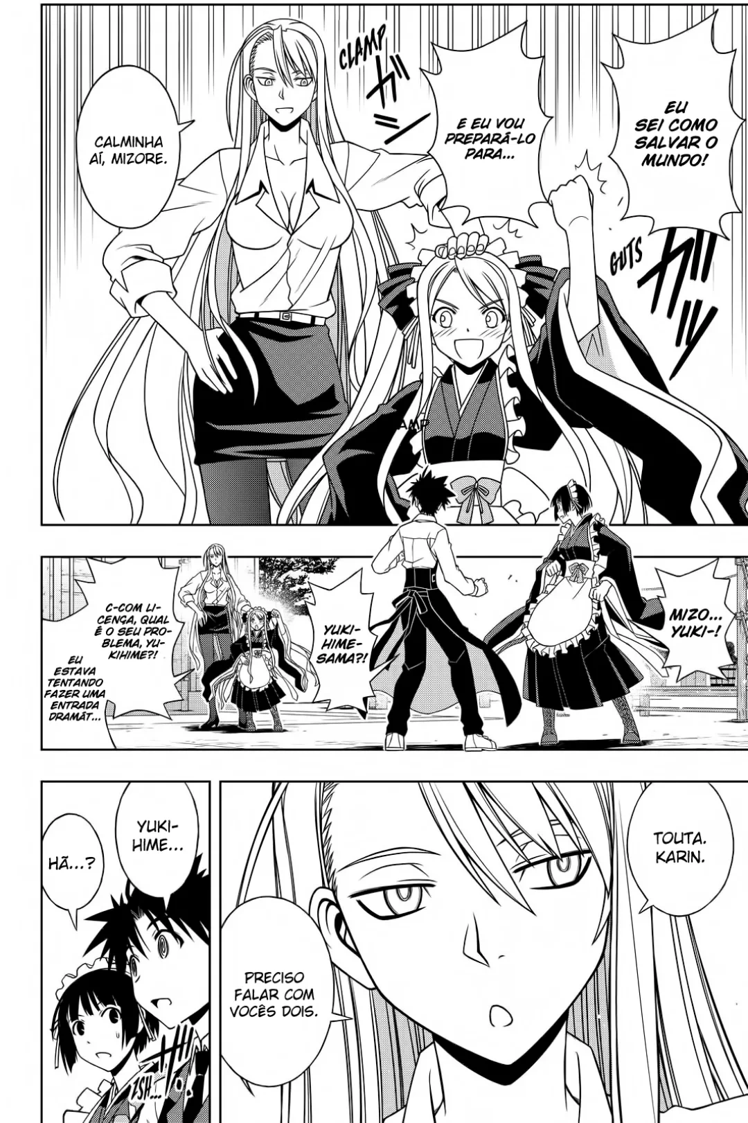 UQ HOLDER! Capítulo 107 Página 15