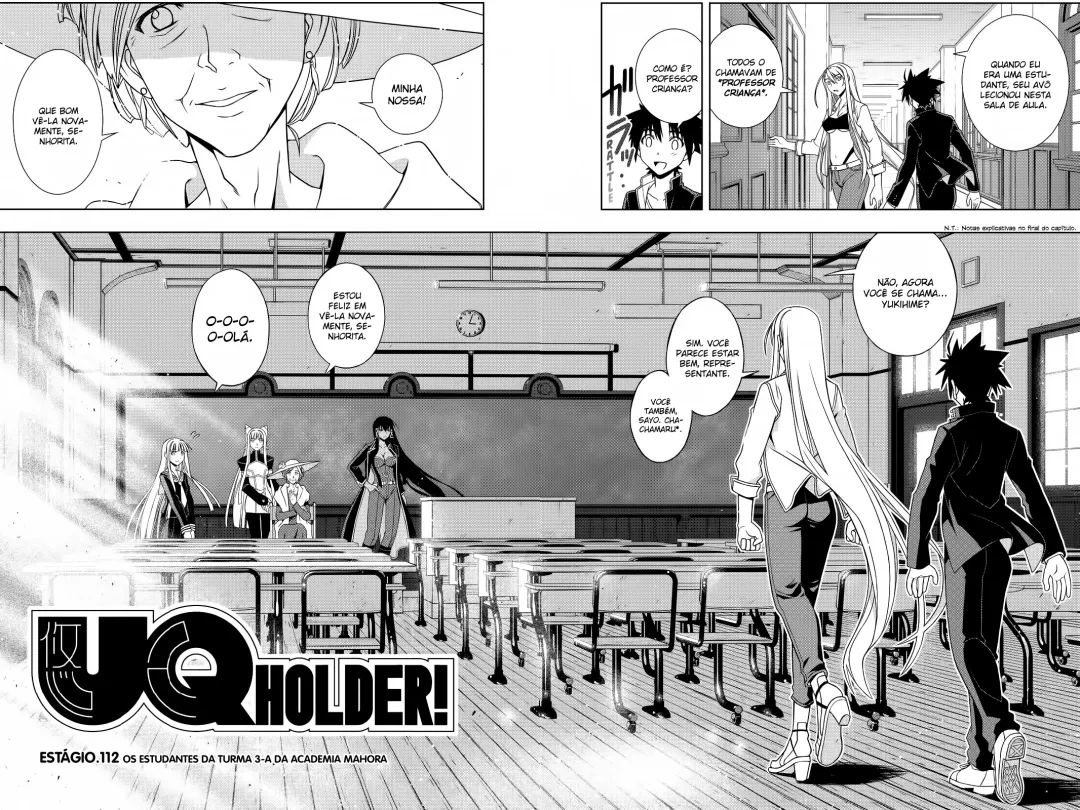 UQ HOLDER! Capítulo 112 Página 3
