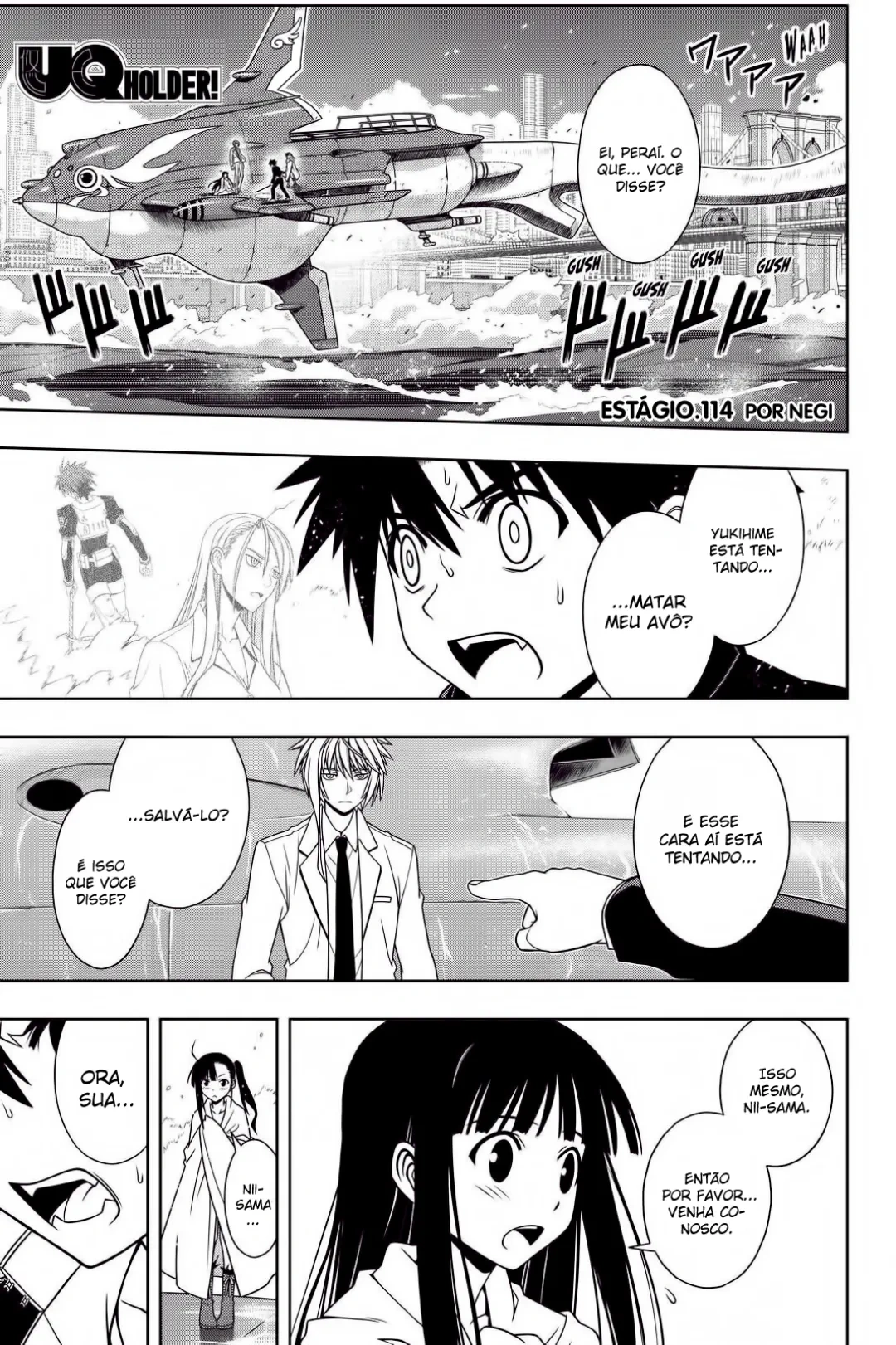 UQ HOLDER! Capítulo 114 Página 2