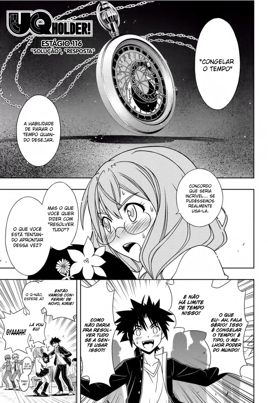 UQ HOLDER! Capítulo 116 Página 2