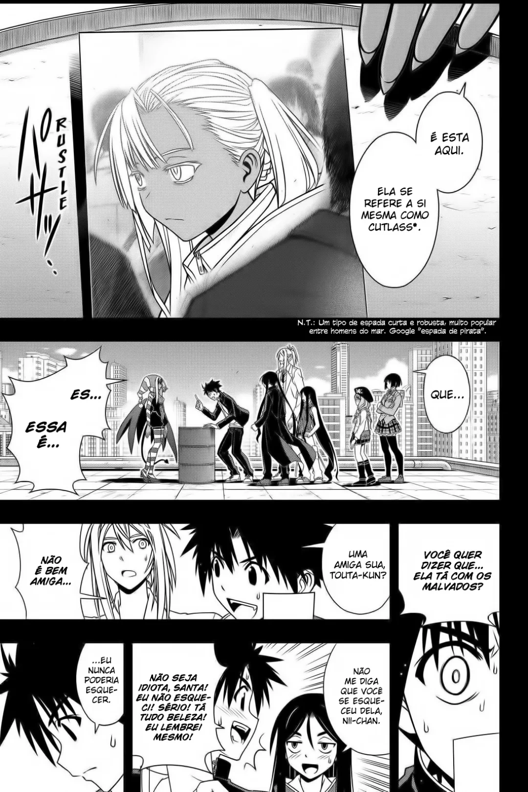 UQ HOLDER! Capítulo 118 Página 4