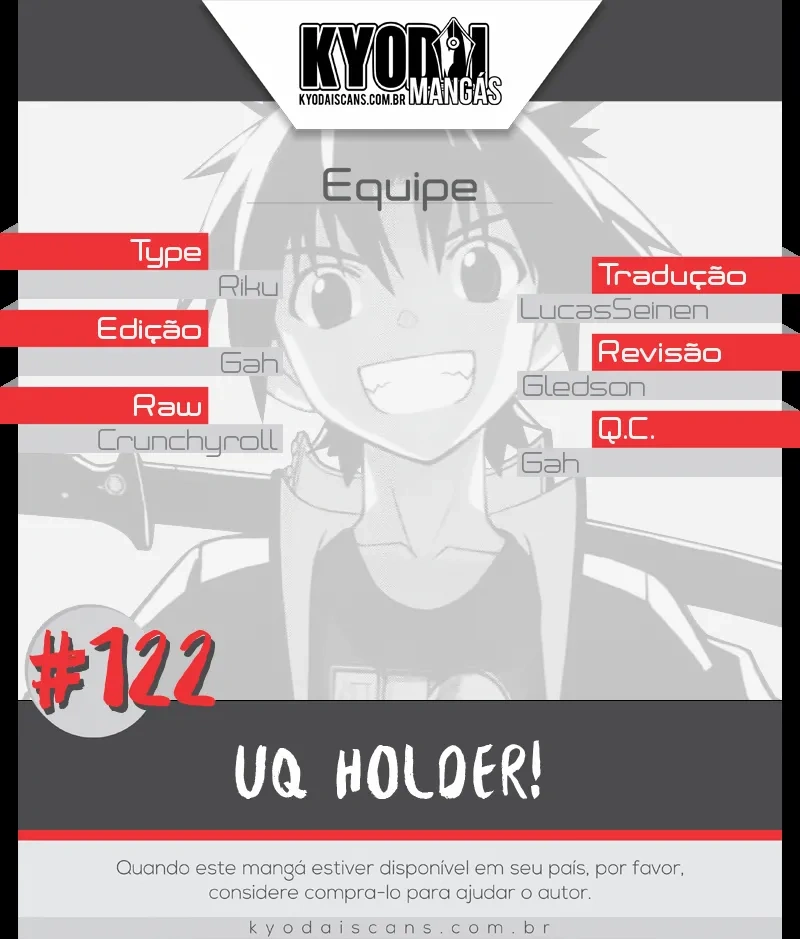UQ HOLDER! Capítulo 122 Página 1