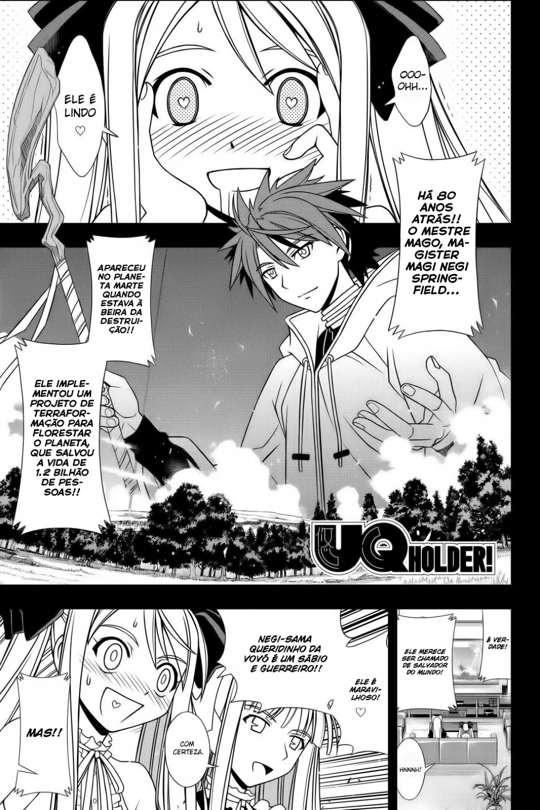 UQ HOLDER! Capítulo 122 Página 2