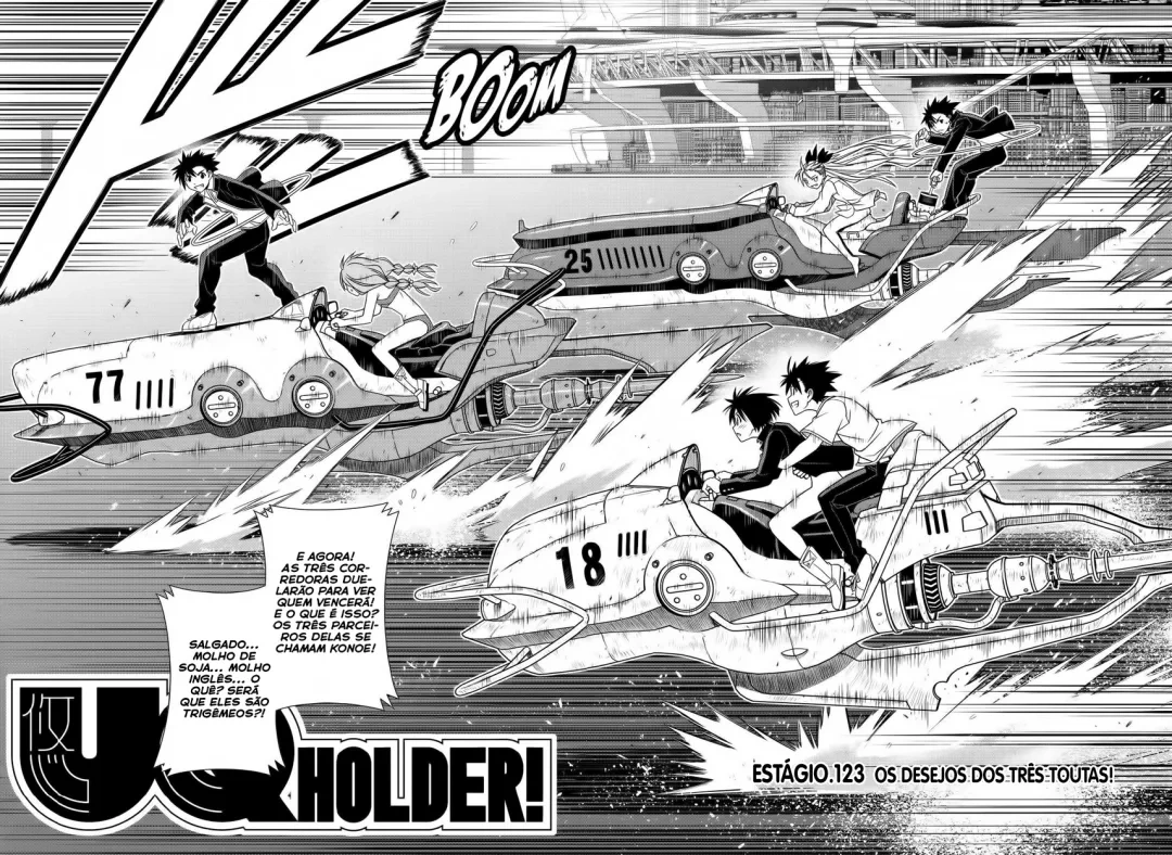 UQ HOLDER! Capítulo 123 Página 3