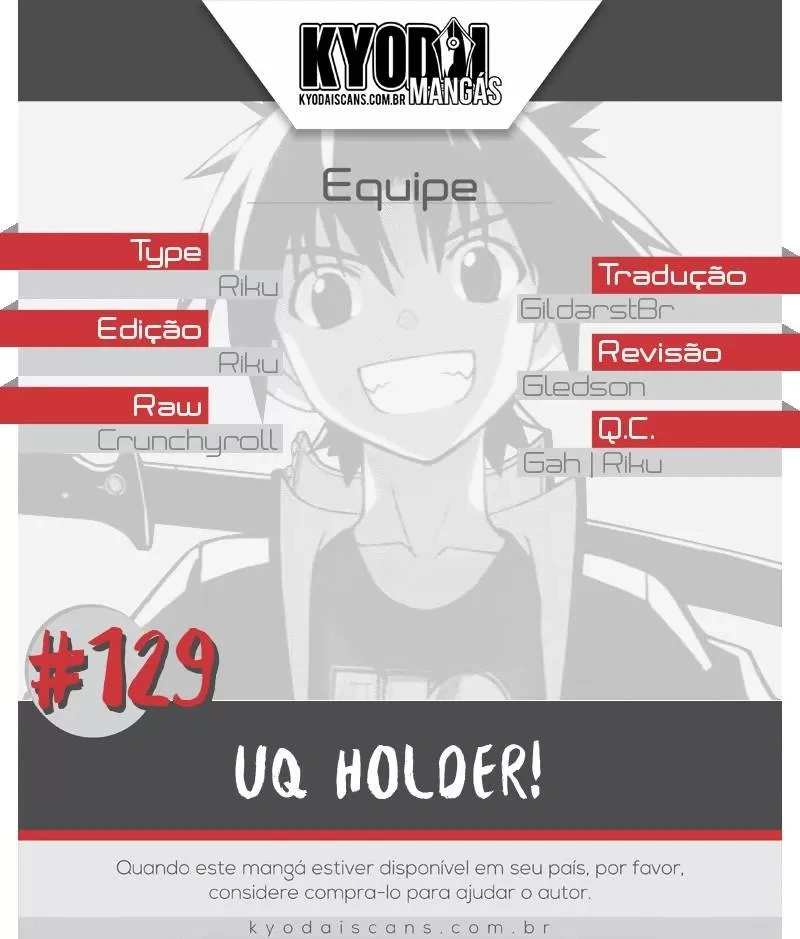 UQ HOLDER! Capítulo 129 Página 1