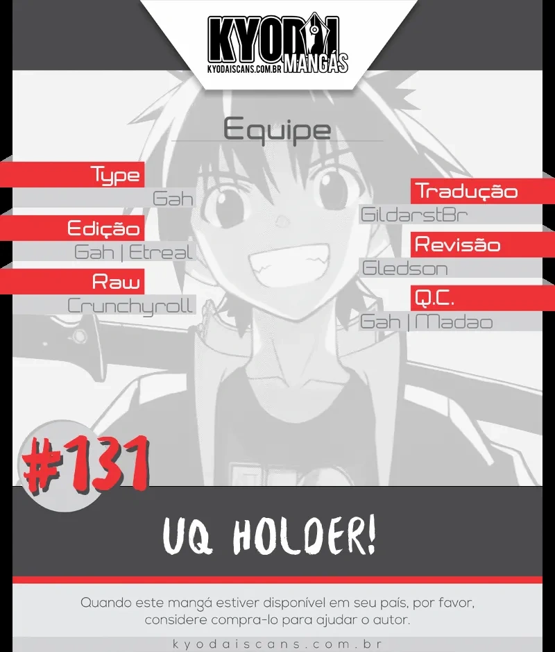 UQ HOLDER! Capítulo 131 Página 1
