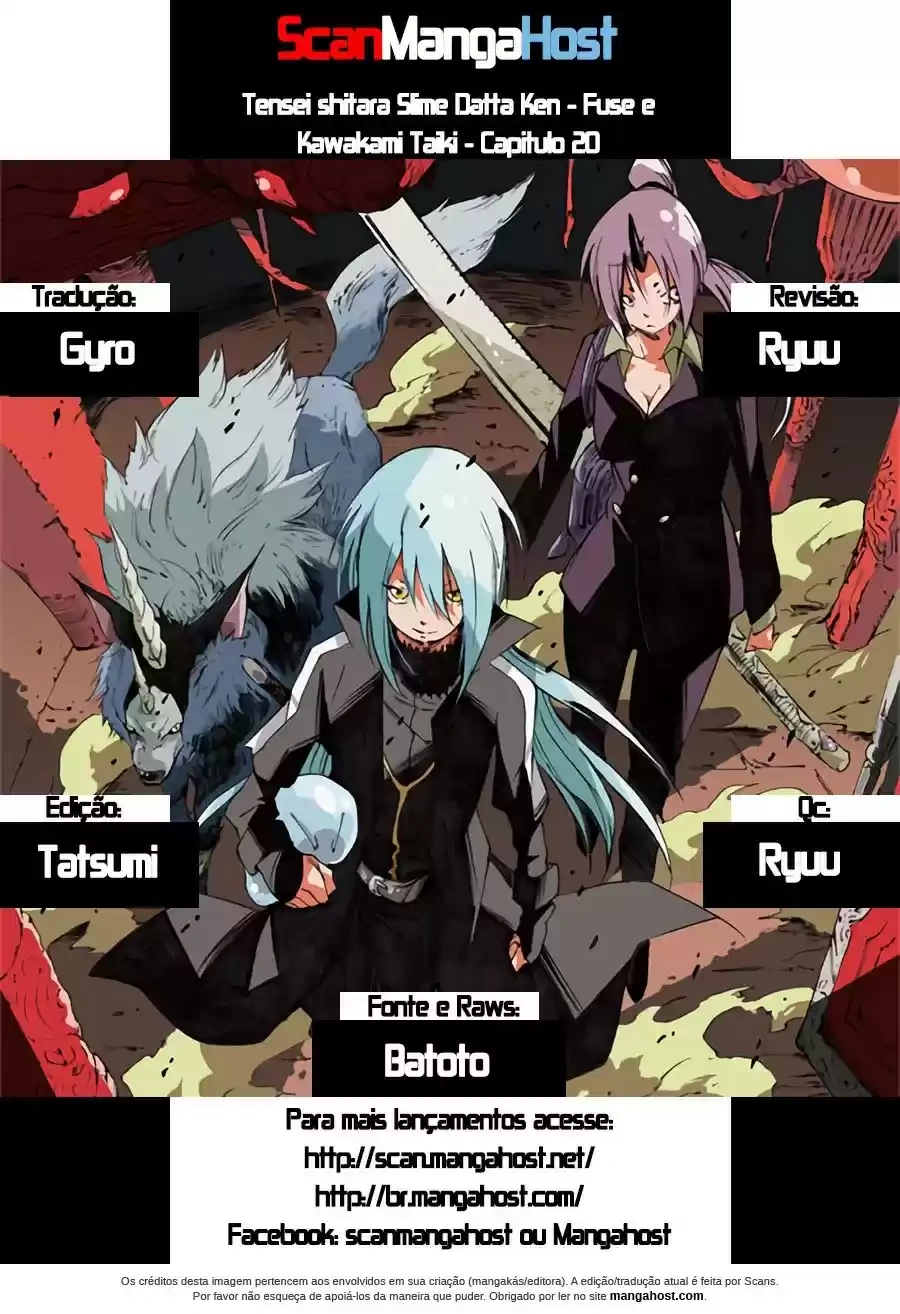That Time I Got Reincarnated as a Slime Capítulo 20 Página 1