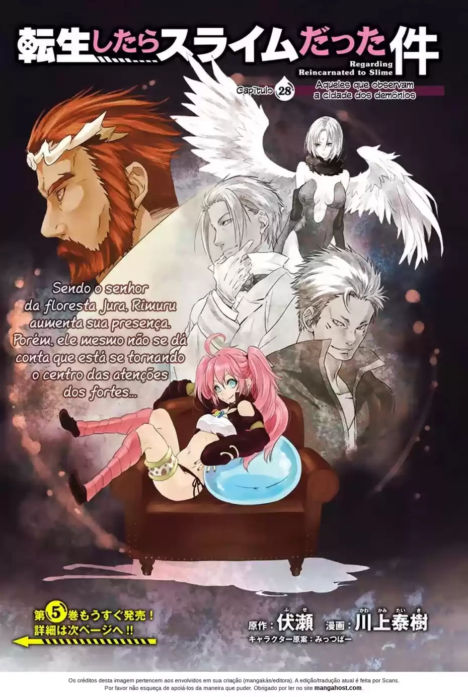 That Time I Got Reincarnated as a Slime Capítulo 28 Página 4
