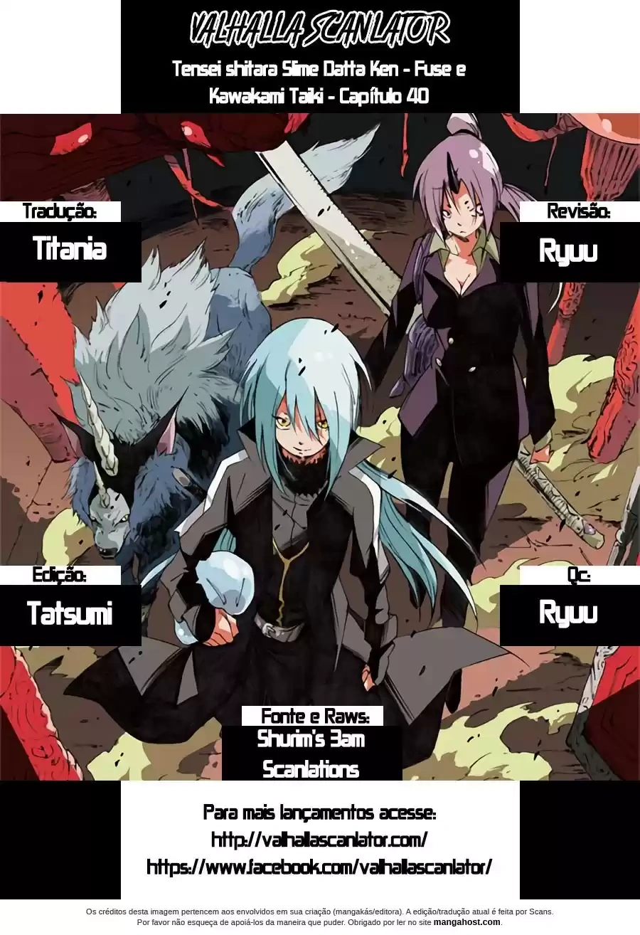 That Time I Got Reincarnated as a Slime Capítulo 40 Página 1
