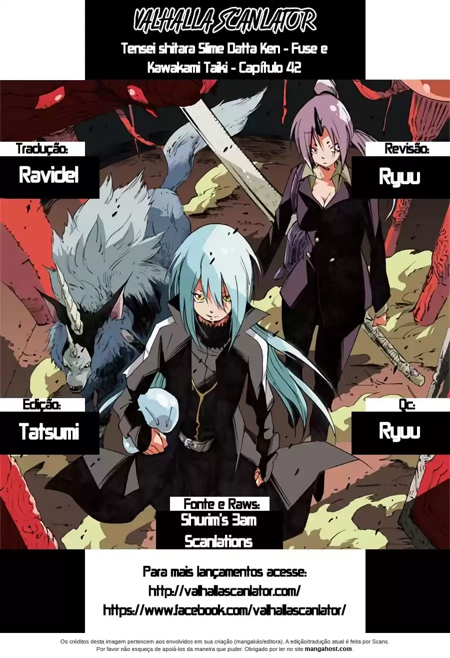 That Time I Got Reincarnated as a Slime Capítulo 42 Página 1