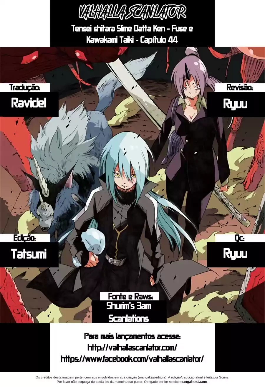 That Time I Got Reincarnated as a Slime Capítulo 44 Página 1