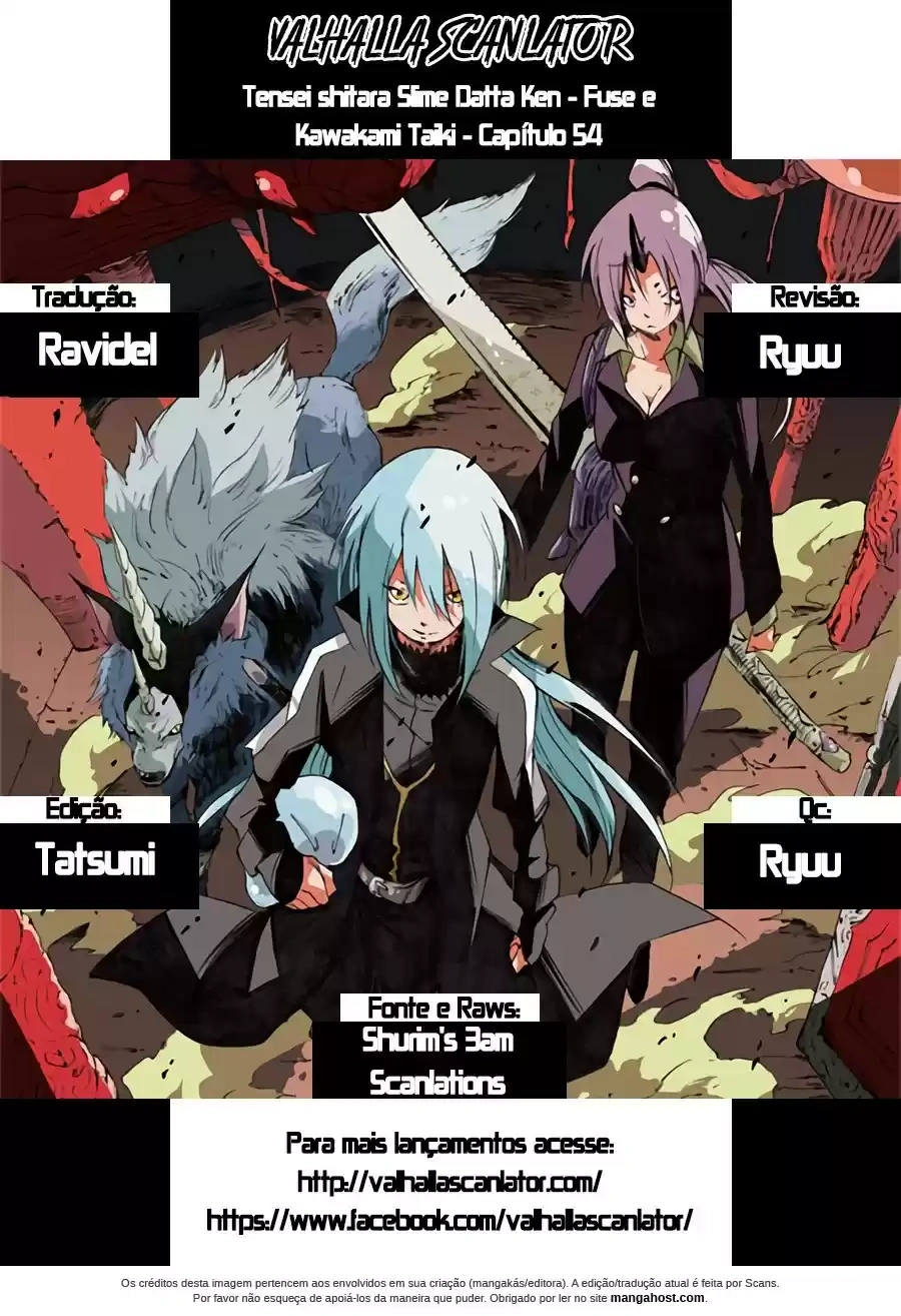 That Time I Got Reincarnated as a Slime Capítulo 54 Página 1