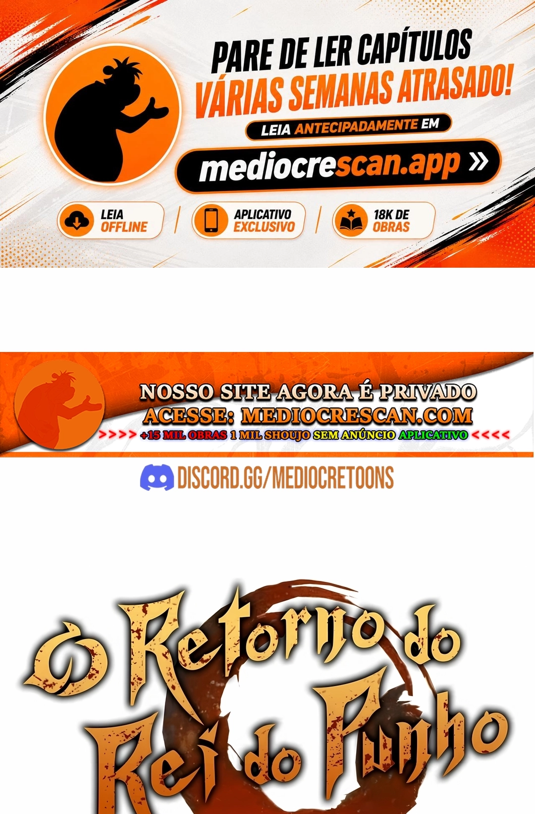 O Retorno do Rei do Punho Capítulo 152 Página 1