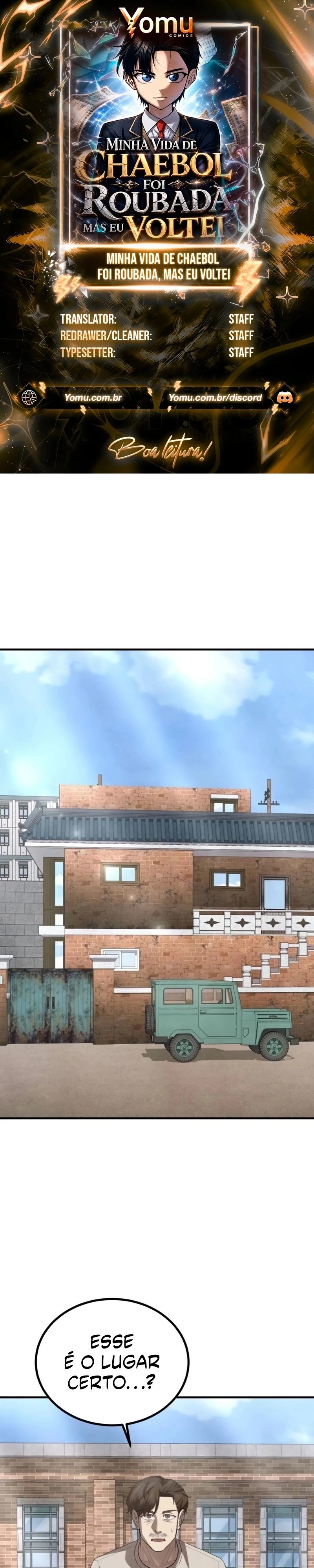 Na Verdade, Eu Era um Herdeiro de Terceira Geração de um Chaebol Capítulo 19 Página 1