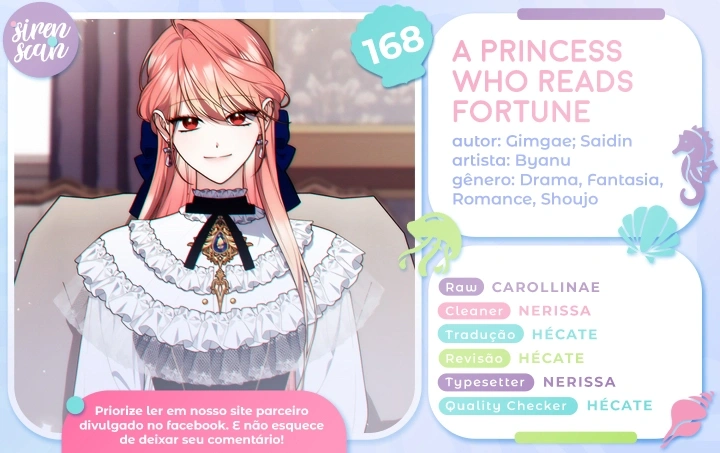 Uma Princesa que Lê a Sorte Capítulo 168 Página 1