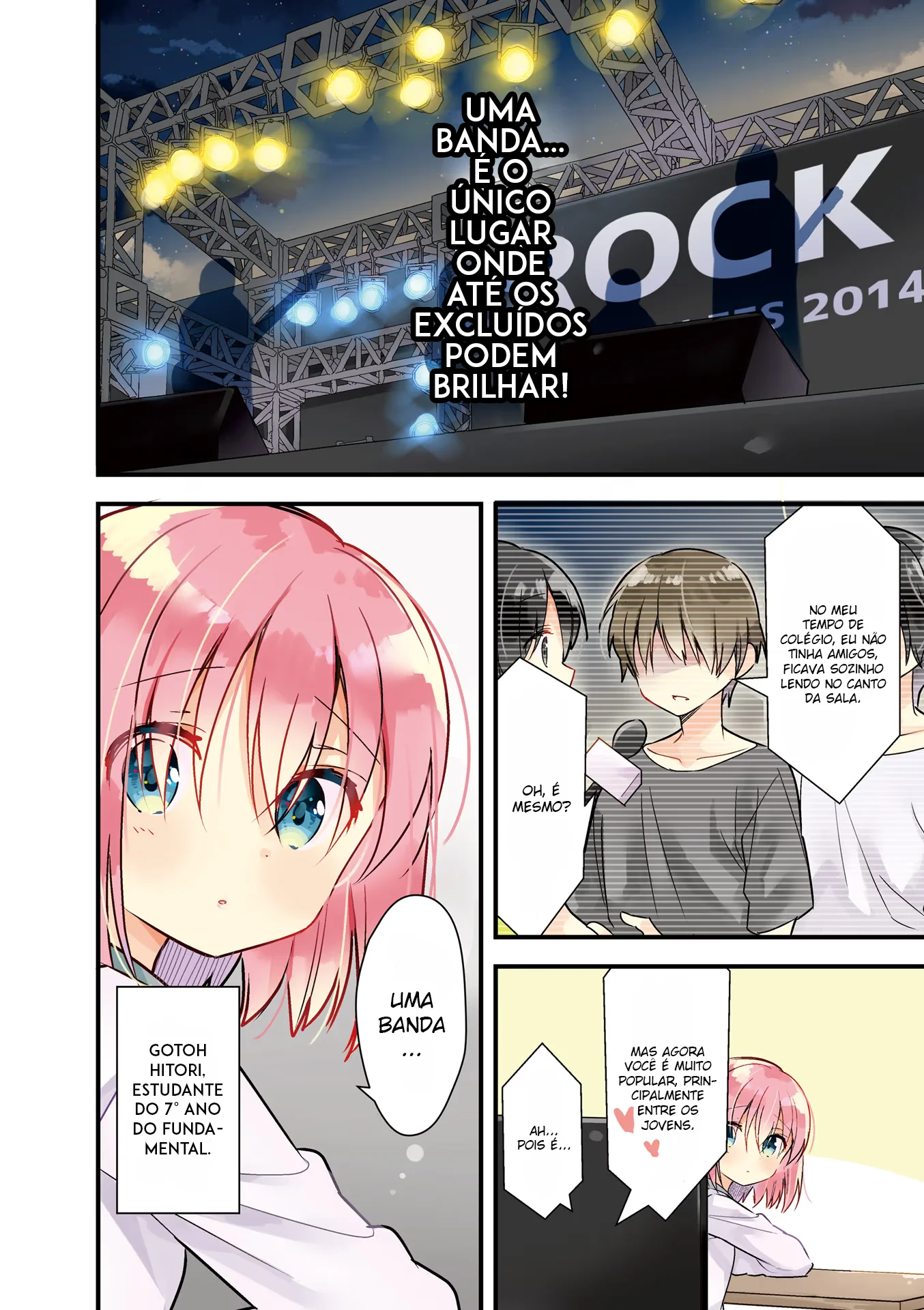 Bocchi, a Roqueira! Capítulo 0 Página 4
