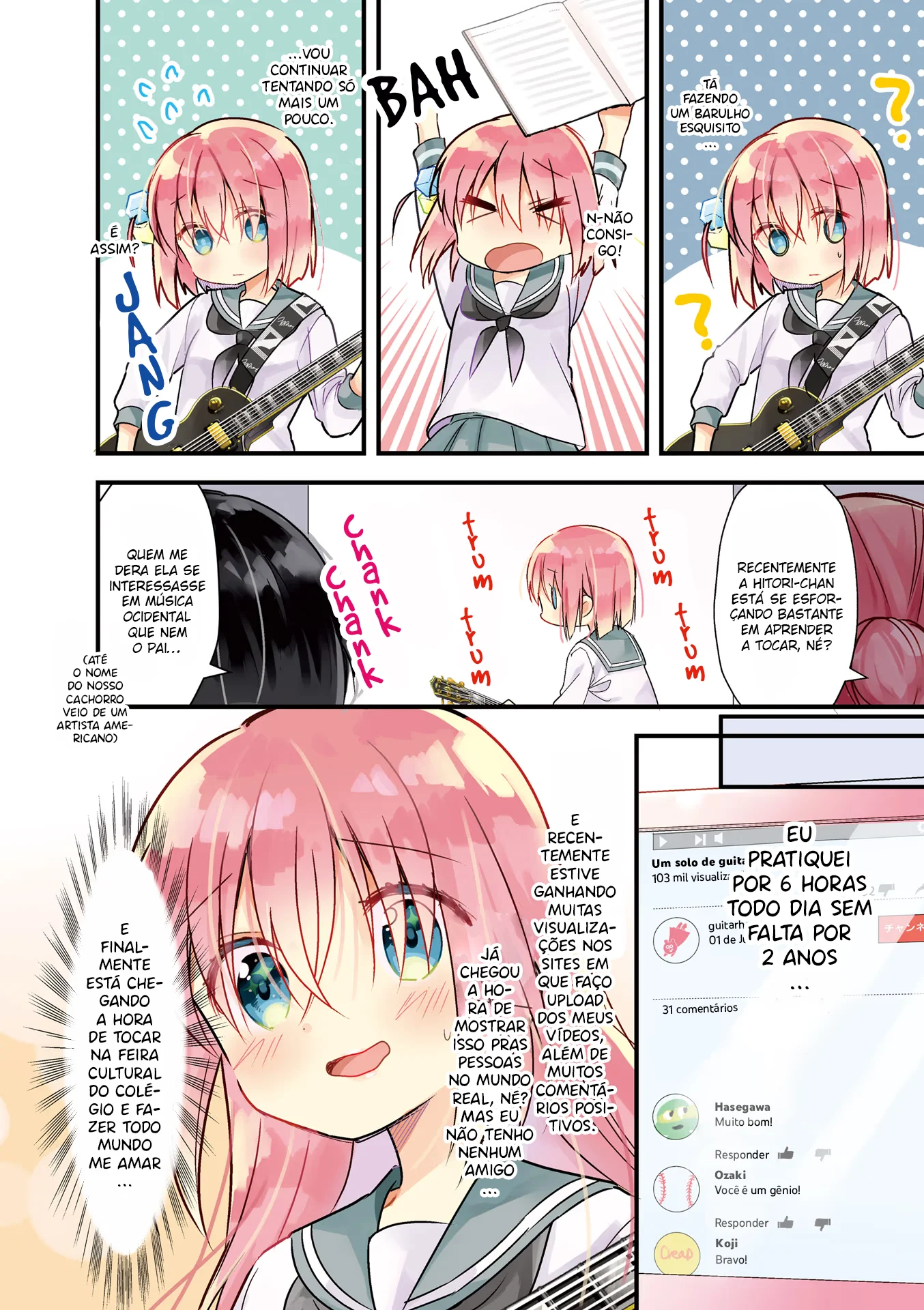 Bocchi, a Roqueira! Capítulo 0 Página 6