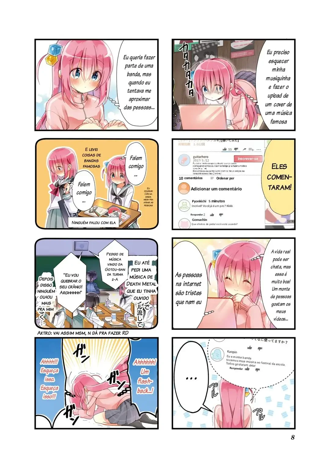 Bocchi, a Roqueira! Capítulo 1 Página 3