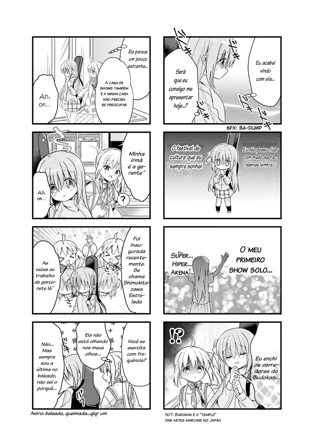 Bocchi, a Roqueira! Capítulo 1 Página 8