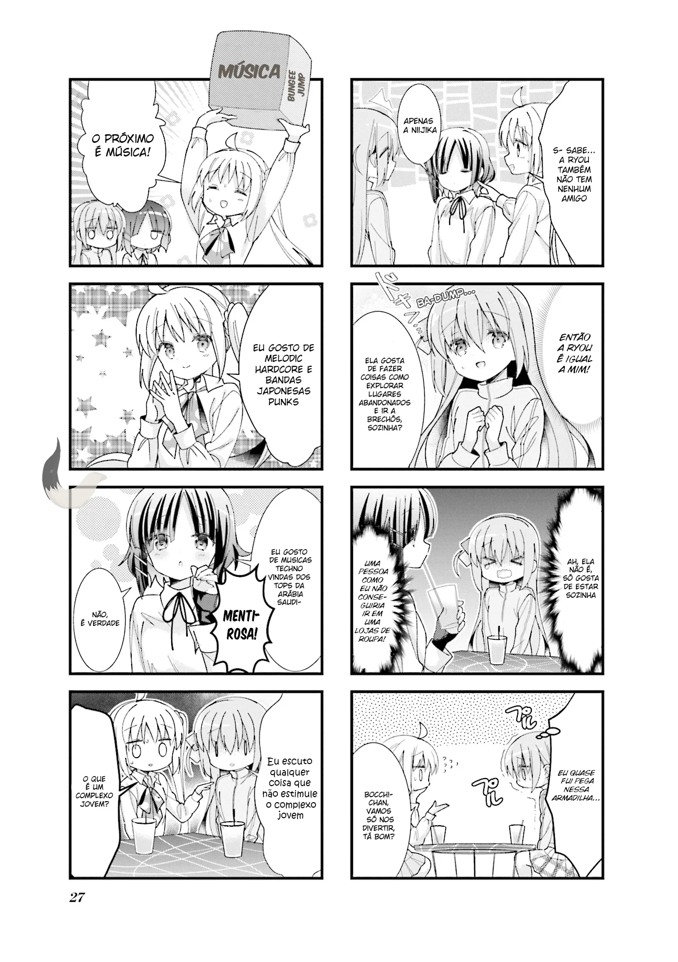 Bocchi, a Roqueira! Capítulo 3 Página 4