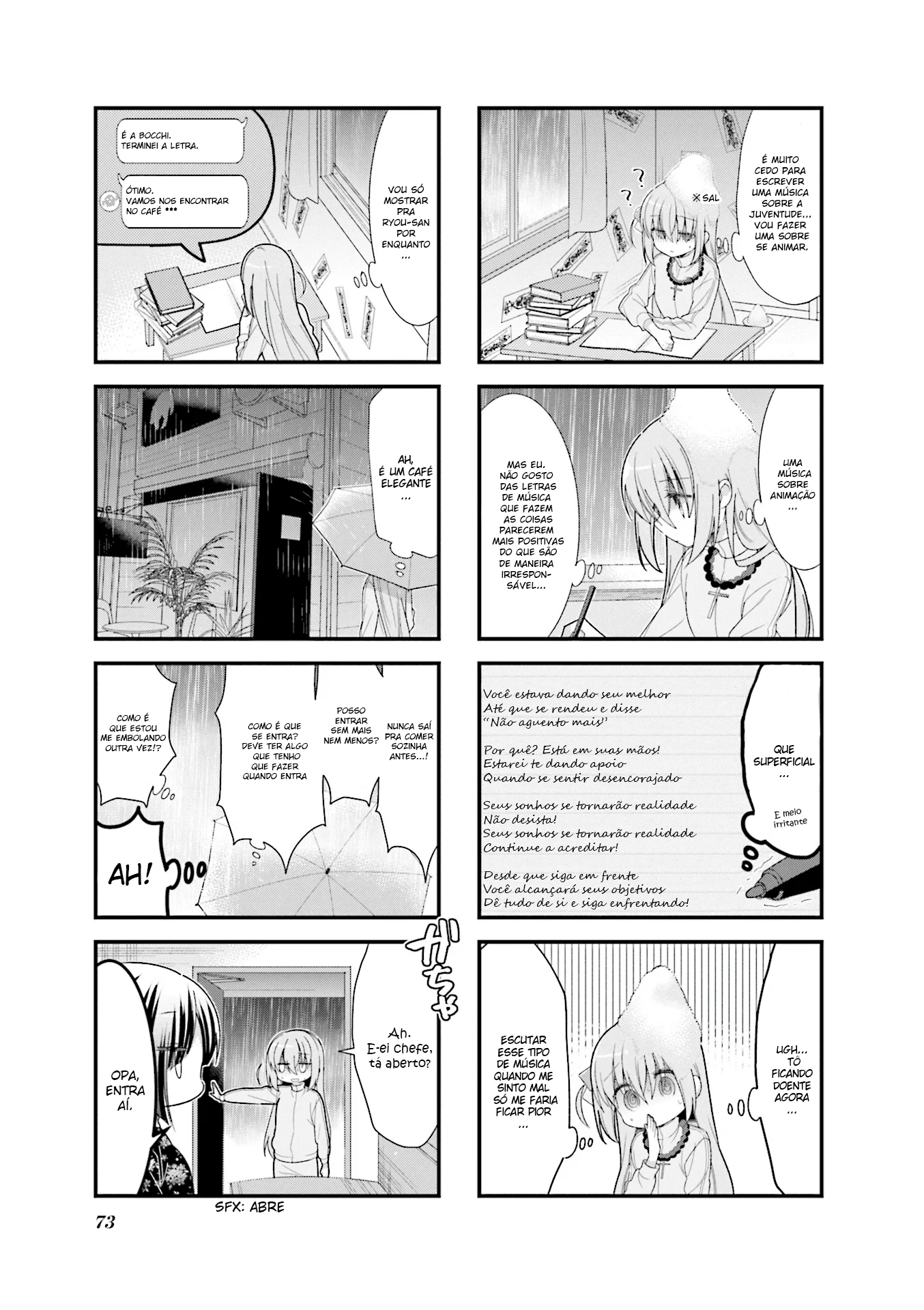Bocchi, a Roqueira! Capítulo 8 Página 6