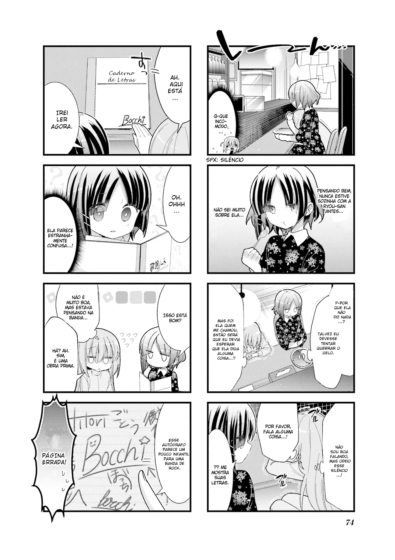Bocchi, a Roqueira! Capítulo 8 Página 7