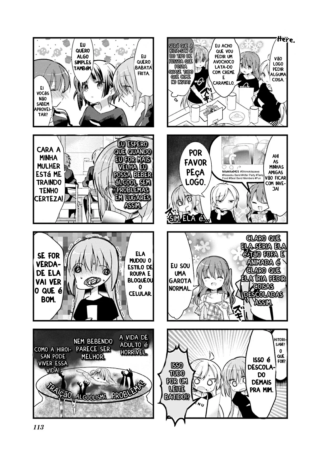 Bocchi, a Roqueira! Capítulo 13 Página 5