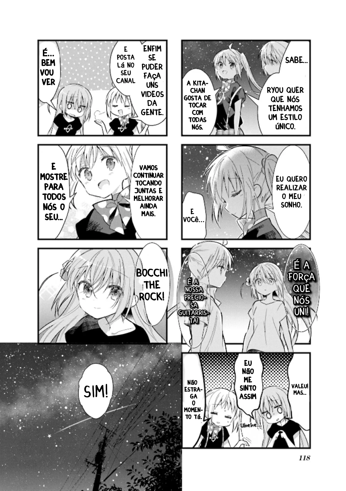 Bocchi, a Roqueira! Capítulo 13 Página 10