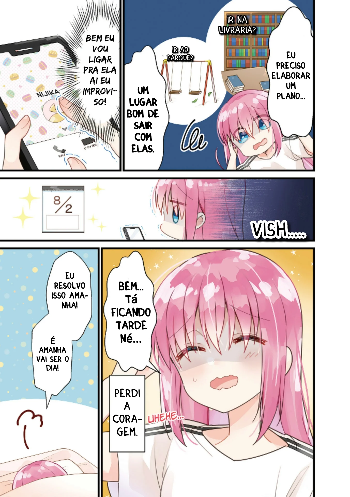 Bocchi, a Roqueira! Capítulo 14 Página 9