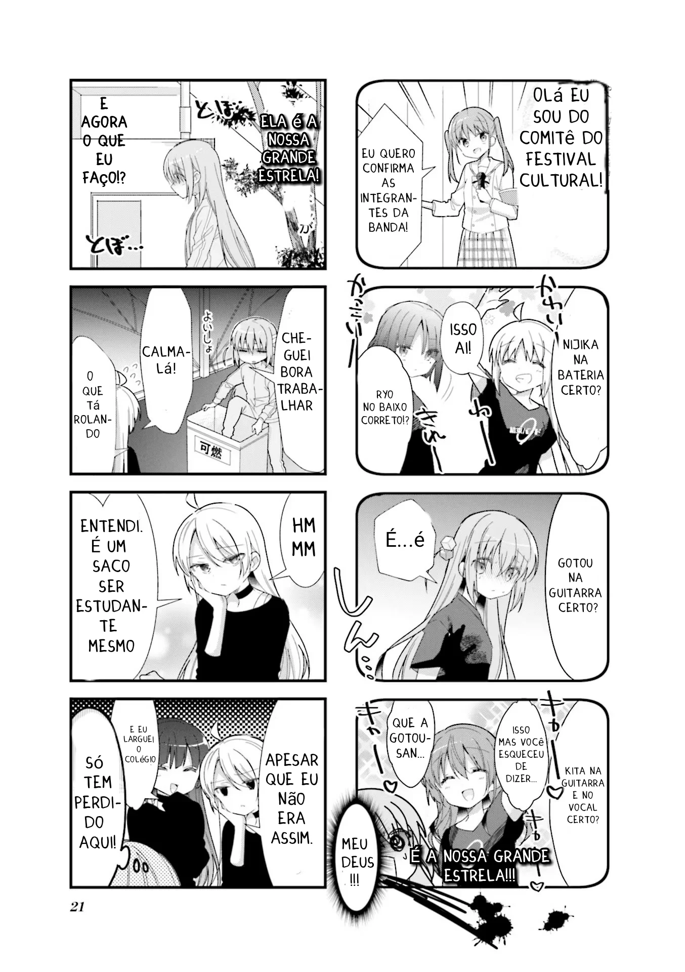 Bocchi, a Roqueira! Capítulo 16 Página 6