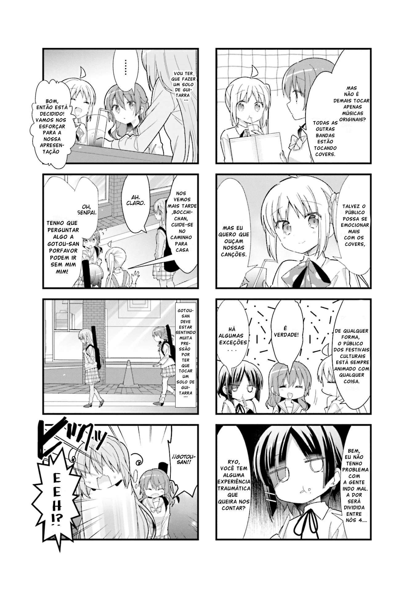 Bocchi, a Roqueira! Capítulo 18 Página 3