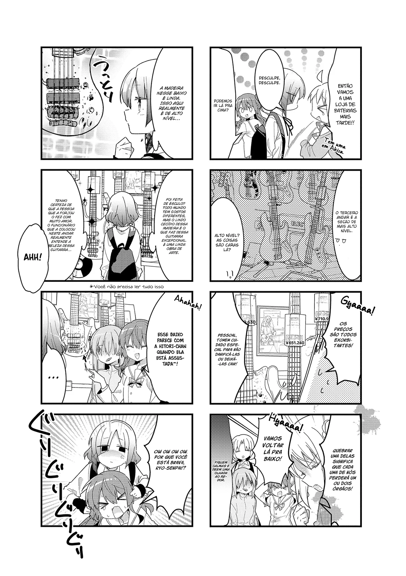 Bocchi, a Roqueira! Capítulo 21 Página 9