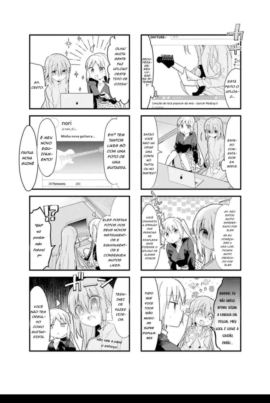 Bocchi, a Roqueira! Capítulo 22 Página 4